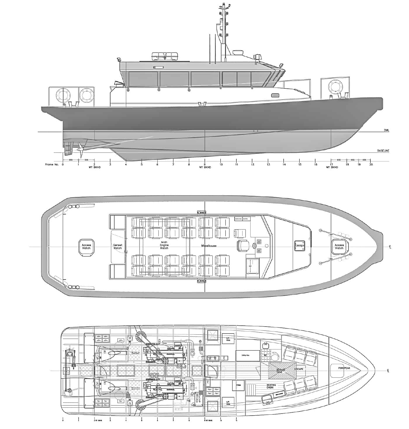 CREW BOAT 1700 Series – Beşiktaş Workboats